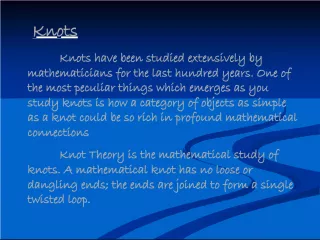 Mathematical Study of Knots