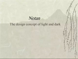Notan: The Concept of Light and Dark
