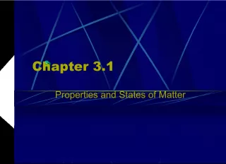 Understanding Matter: Properties and States