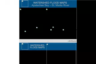 Watershed Flood Maps for Apalachee Bay and St. Marks River