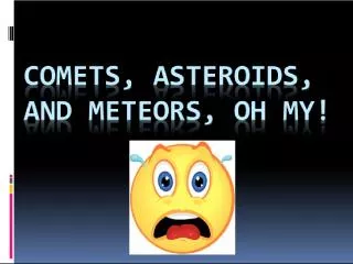 Comets: Loose Collection of Ice, Dust, and Small Rocky Particles