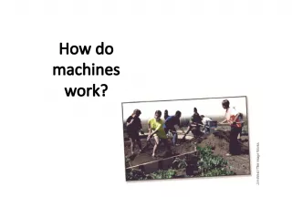 Understanding Machines and How They Work