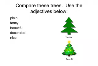 Comparing Trees and Cats