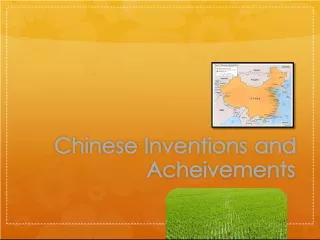 Chinese Innovations in Irrigation and Rice Farming