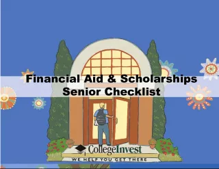 Financial Aid & Scholarships Senior Checklist