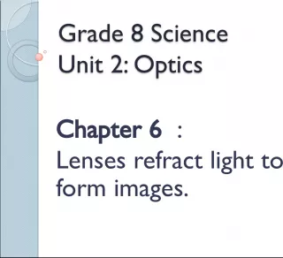 Understanding Lenses in Optics
