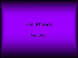 The Pros and Cons of Cell Phones