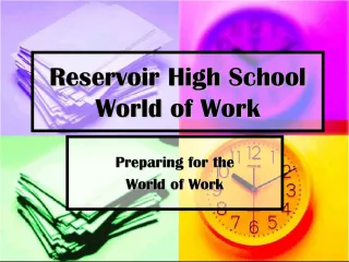 Preparing for the World of Work at Reservoir High School
