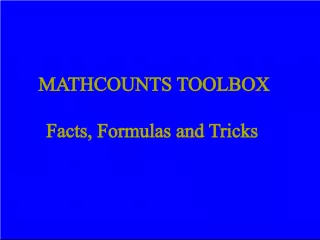 MATHCOUNTS TOOLBOX Lesson 9 - Finding the Sum of the Factors of a Number