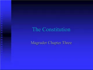 The Six Basic Principles of the Constitution