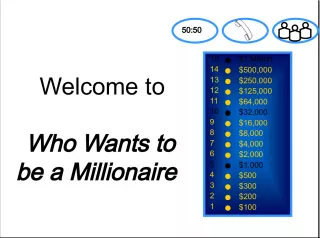 Who Wants to Be a Millionaire: Test Your Knowledge and Win Big!