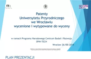 Valued and Selected Patents of the University of Environmental and Life Sciences in Wroclaw for Evaluation