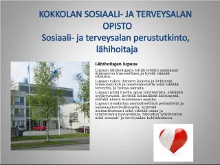 Lupaus to Respect Human Dignity and Promote Good Life: A Declaration by the Students of Health and Social Care Program at Kokkola