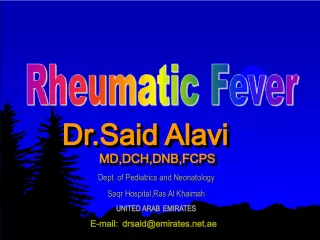 Dr. Said Alavi MD DCH DNB FCPS - Department of Pediatrics and Neonatology at Saqr Hospital in Ras Al Khaimah, United Arab Emirates
