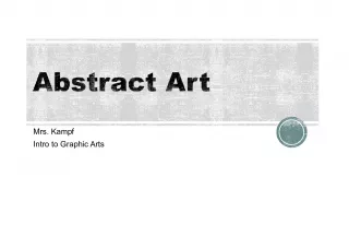 Understanding Abstract Art: A Brief Introduction