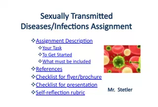 Sexually Transmitted Diseases Infections Assignment