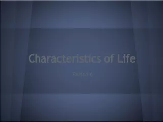 Characteristics of Life: Organized and Cells Vocabulary