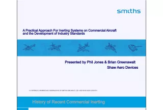 A Practical Approach for Inerting Systems on Commercial Aircraft and the Development of Industry Standards