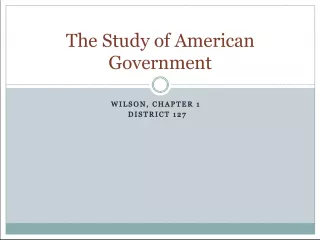 Understanding Power and Democracy in the US Government