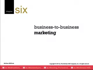 Understanding Business-to-Business Marketing