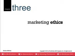 Marketing Ethics: Embracing Ethical Values and Integrating Ethics into a Firm's Marketing Strategy