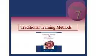 Traditional Training Methods: Strengths and Weaknesses