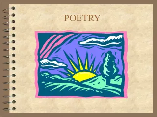 The Beauty of Poetry Form and Structure
