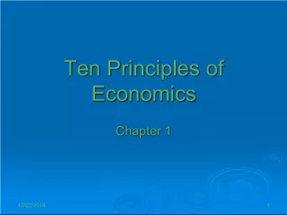 Principles of Economics Chapter 1