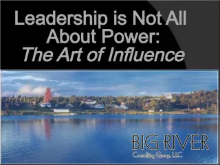 Leadership beyond Power: the Art of Influence