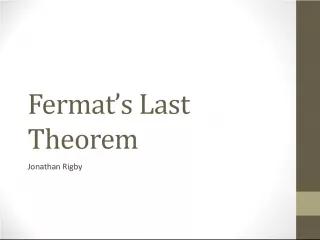 Fermat's Last Theorem: Infinite Descent