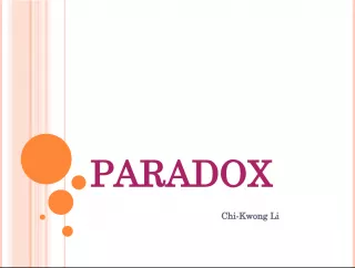 Paradox: The Illusion of Falsidical Proof