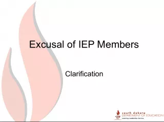 Excusal of IEP Team Members in Education Settings