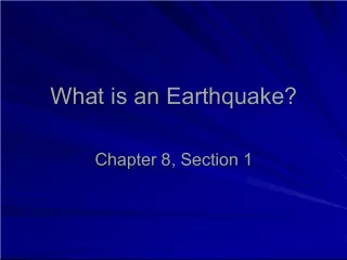 Understanding Earthquakes