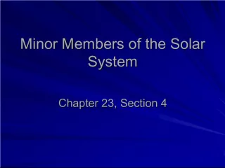 Minor Members of the Solar System: Asteroids
