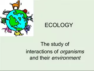 Understanding Ecology: Levels of Organization, Organisms, and Populations