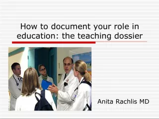 The Importance of Documenting Your Role in Education