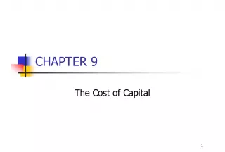 Understanding the Cost of Capital