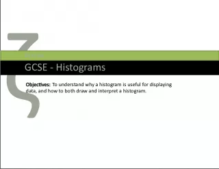 GCSE Histograms: Understanding and Interpretation