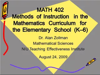 Elementary School Math Instruction Methods
