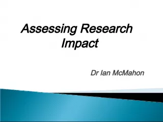Evaluating Research Impact on the UK Economy