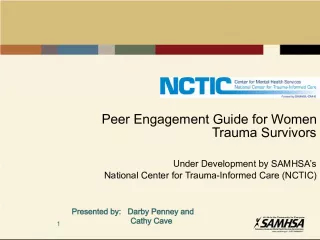 Trauma-Informed Peer Engagement Guide for Women Survivors