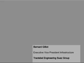 Bernard Gilliot on Adequate Transport Infrastructure Guarantee