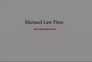 Martand Law Firm: Affordable and Efficient Legal Services for Employment Law