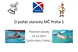 Swimming competition in Prague for boys under 16