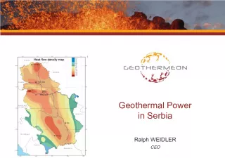 Geothermal Power in Serbia - Geothermeon AG's Role in Project Development and Investment
