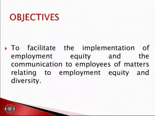 Employment Equity and Diversity Facilitation and Collaboration Specialist