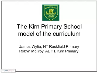 The Kirn Primary School Curriculum Model