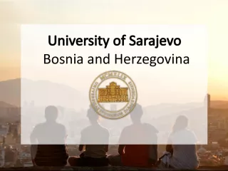 University of Sarajevo - A Historic and Leading Institution in Bosnia and Herzegovina