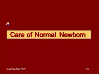 Teaching Aids for Normal Newborn Care