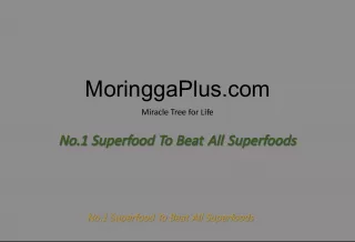MoringgaPlus.com - The Miracle Tree for Life: Malaysia's No. 1 Superfood